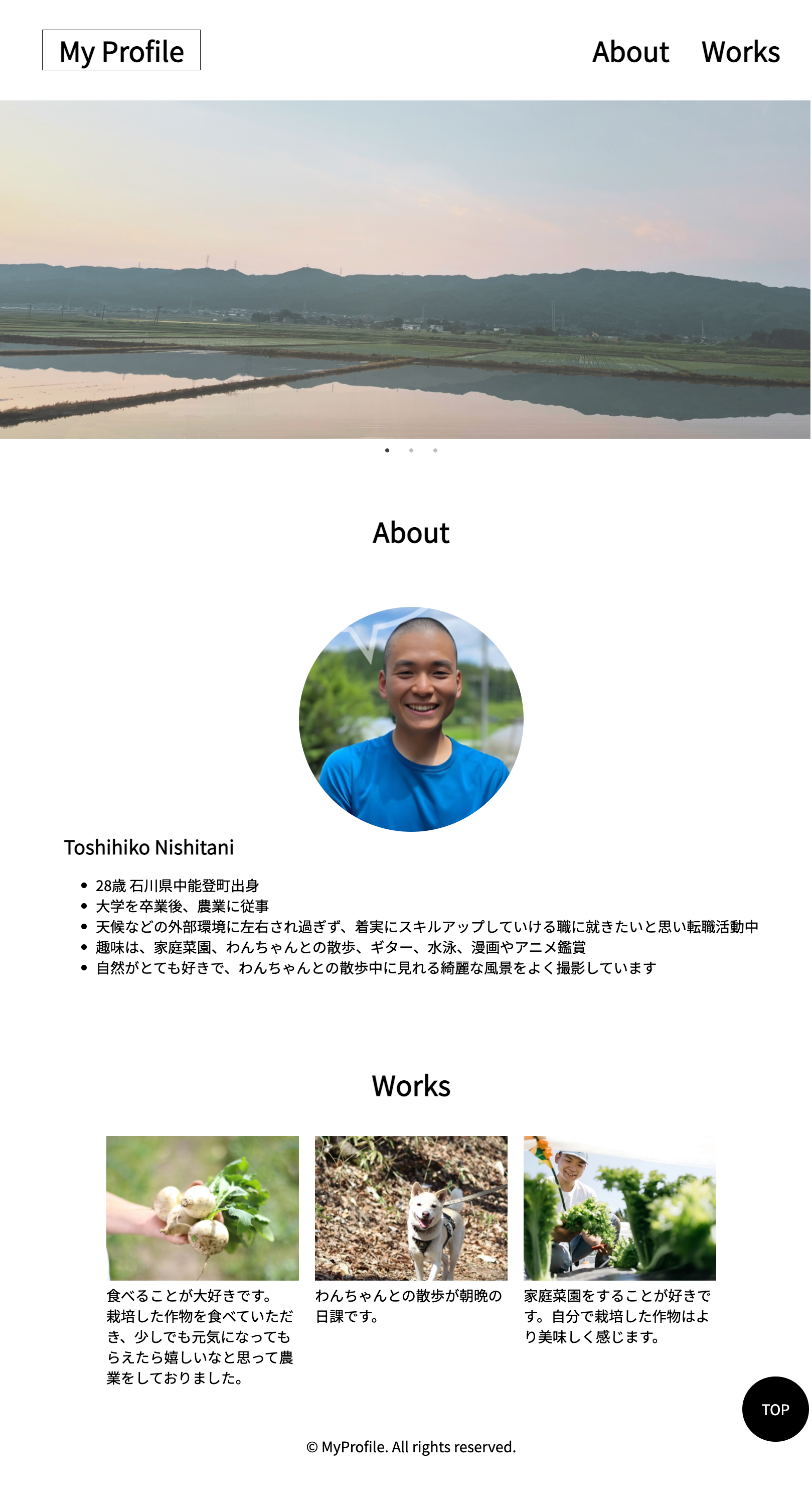 Toshihiko Nishitaniのプロフィール